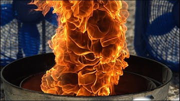 Fire tornado in 4k ultra slow-motion @120fps
