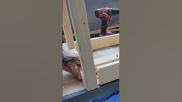 DIY-Building MODERN PATIO END TABLE