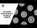 Logo Design in Adobe Illustrator Flower Pattern Design Tutorial