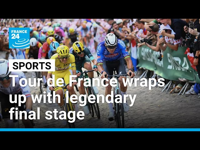 Tour de France: Mathieu van der Poel wins legendary final stage • FRANCE 24 English