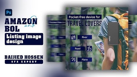 Amazon Listing Image Design | Photoshop | Baijied Hossen