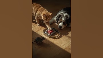 The cat’s trap team went way too far for a slice of meat #gattinotrap #mewmew #gaticurioso #shortcut