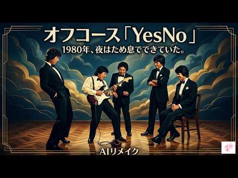 オフコース『Yes No』をAIで再構築。もう一度、あの都会の夜風と、揺れ動く恋の核心へ。
