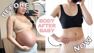 MY BODY AFTER PREGNANCY ?? 4 MONTH UPDATE Day in the Life - postpartum body changes | Miss Louie