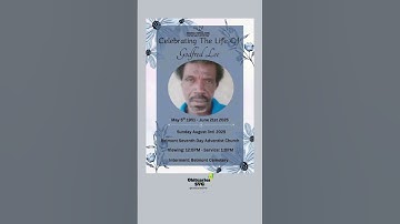 Godfrey Lee #obituariessvg #svg #stvincent #obituaries
