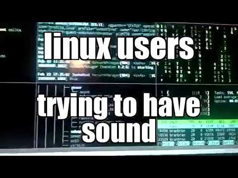 linux users trying to have sound
