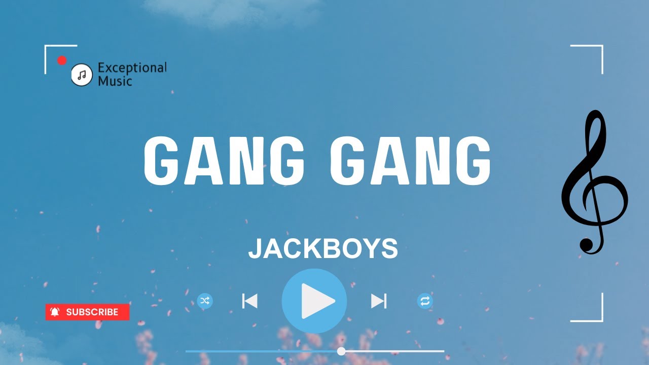 JACKBOYS - GANG GANG feat Sheck Wes, Don Toliver, Luxury Tax 50