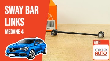 How to replace the sway bar links Megane mk4 🚗