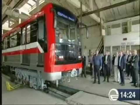 ახალი ფორმის და დიზაინის მოდერნიზებული ვაგონები თბილისის მეტროში