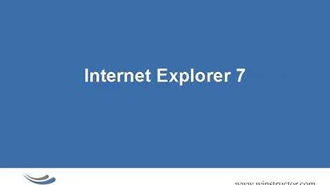 Vista   Internet Explorer 7