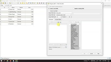 QGIS Tutorials 21: Field Calculator - Simple Calculations | Beginners | QGIS 3.22