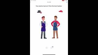 Easy Game - Brain Test Level 462 - You need a haircut! Pick the best barber