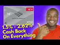 Bank of America Unlimited Cash Rewards Card   |   Full Review  |  2.62% cash back on EVERYTHING