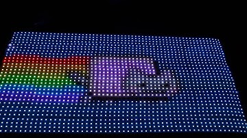 Nyan Cat on Heroic Robotics 60x32 RBB LED video screen