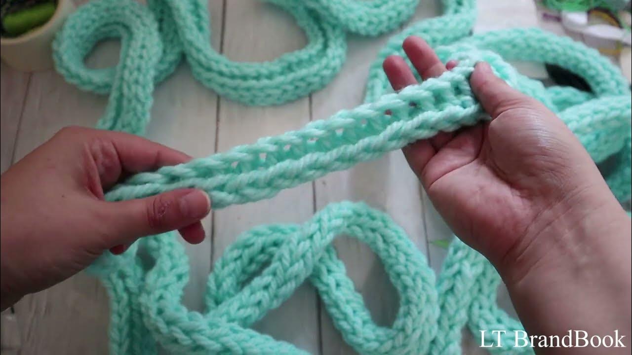 КАК ТОЛЬКО ПОКУПАЮ ТОЛСТУЮ ПРЯЖУ СРАЗУ ВЯЖУ ТАКУЮ КРАСОТУ БЕЗ СПИЦ И ...