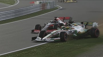 F1 2019 Crash Compilation #1 Online NO MUSIC
