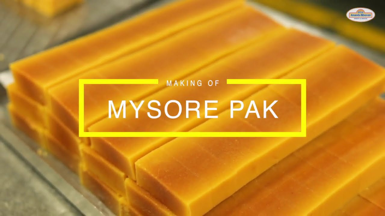 Making of Mysore Pak | Adyar Ananda Bhavan Official