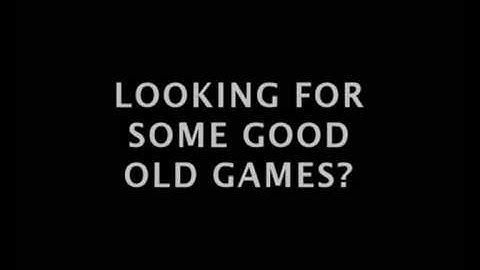 Unofficial promotional video for GOG.com