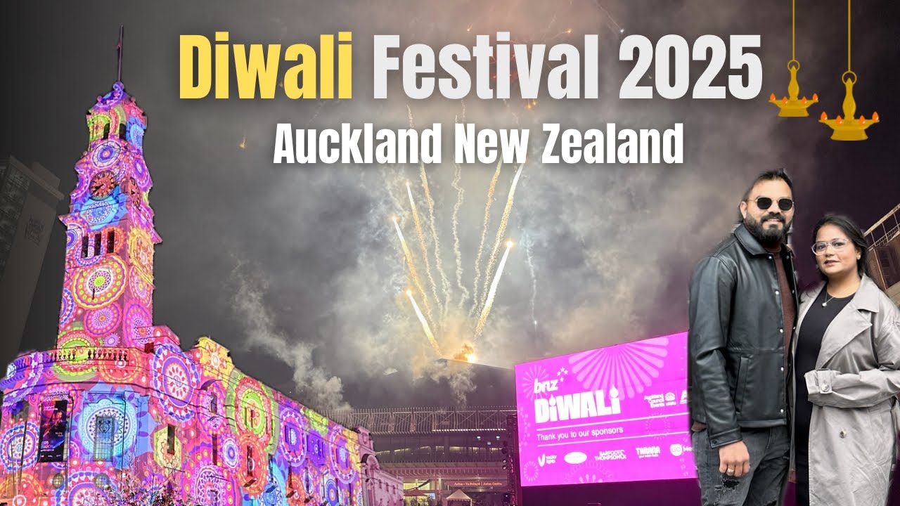 Diwali Festival 2025 | Auckland New Zealand | Fireworks, Lights & Culture