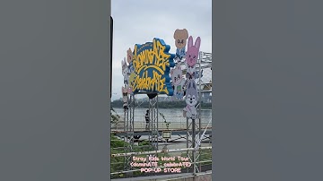 StrayKids World Tour dominATE : celebrATE POP-UP STORE Stray Kids Pop-up Store🍀🐺🩷 #BangChan #stra...