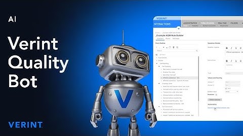 Verint Quality Bot | Servion