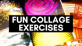 5 Soul Collage Instructions and Fun Collage Exercises | Easy Self Art Therapy Session