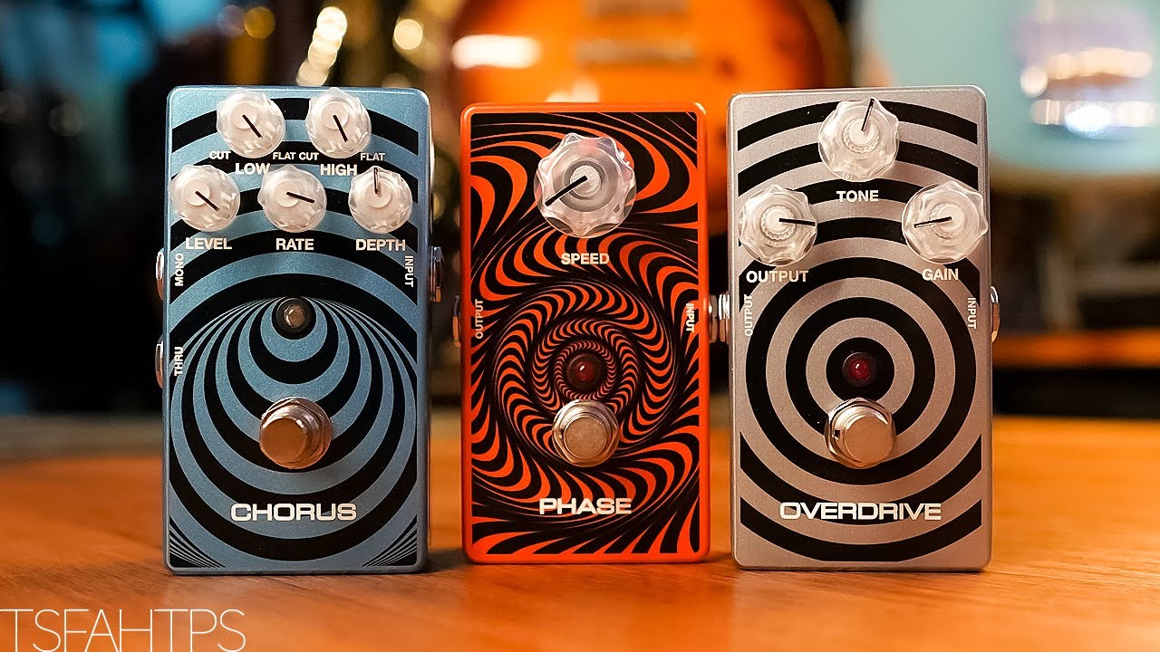 MXR Wylde Audio Overdrive, Chorus, Phaser - YouTube