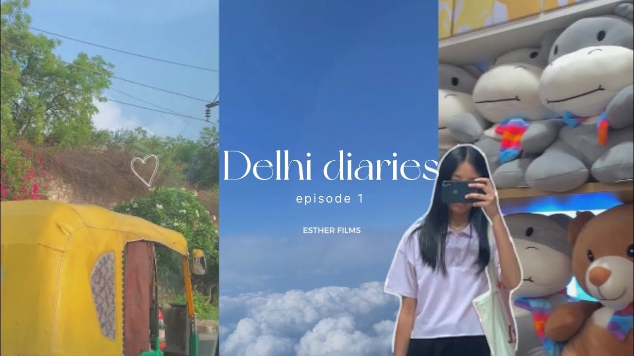 Delhi diaries 🌷 | flying to Delhi, cafe hopping, shopping ☁️