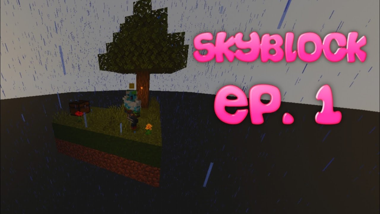SkyBlock - Minecraft Bedrock EP. 1 - YouTube