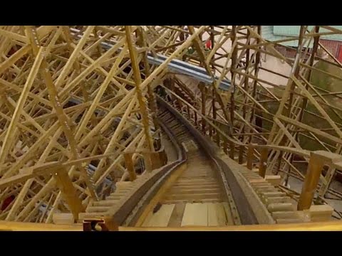 Wodan Timburcoaster POV Front Seat Roller Coaster OnRide Europa Park Germany GCI 2012