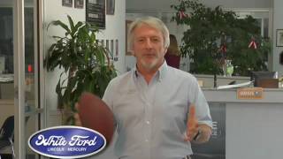 White Ford Lincoln Ad - Football