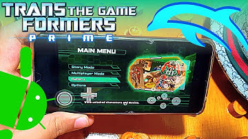 Transformers Prime The Game Android Gameplay - Dolphin Wii Emulator - Mobile 2022