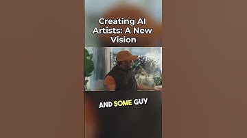 Creating AI Artists A New Vision  #aiartist
