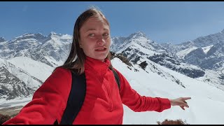 картинка: Одна в Фанских горах | Путешествие по Таджикистану