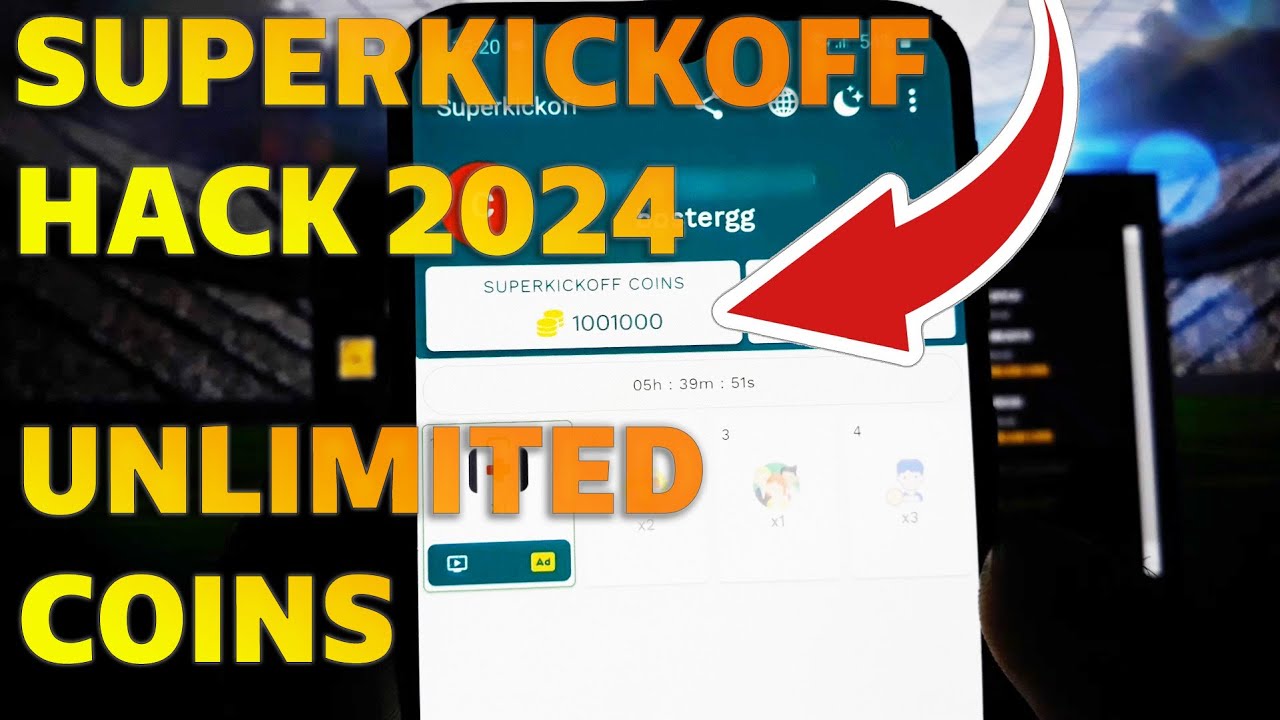 Superkickoff Unlimited Coins - Superkickoff Hack 2024