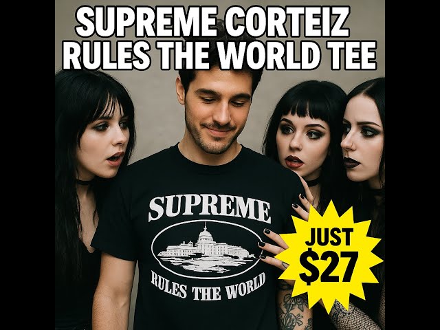 We Scored the Supreme X Corteiz Rules The World Tee for just $27