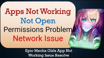 How To Fix Unfortunately, Epic Mecha Girls App has stopped | Keeps Crashing Problem in Android