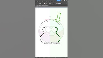 Illustra en MOD Espejo con esta herramienta | Illustrator #illustrator #digitalart