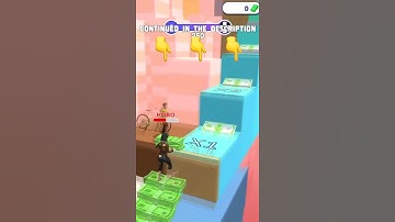 Money Run 3D 💰 Gameplay All Levels Android IOS Levels 1-3 #shorts