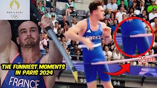 The Funniest Moments In Paris 2024 - Anthony Ammirati A French Pole Vaulter