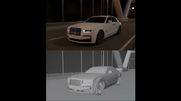 Rolls Royce Ghost Multy Screen Render