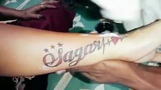 Best Of Sagar Name Tattoo On Hand Free Watch Download Todaypk