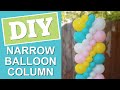 DIY Narrow Balloon Column