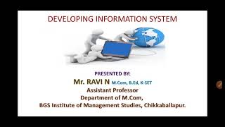 Developing Information System,(M.Com-ISC)