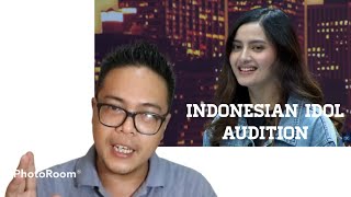 INDONESIAN IDOL AUDITION FEMILA KALONG SHOW REACTION