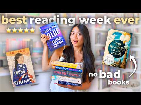 I had the PERFECT reading week... (and I’m still not over it) ⭐️📚
