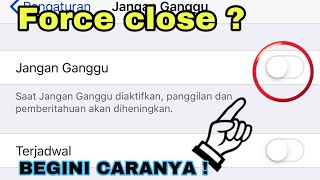 Tutorial force close / keluar, Gw yakin ga akan keluar lagi !! #tutorial screenshot 4