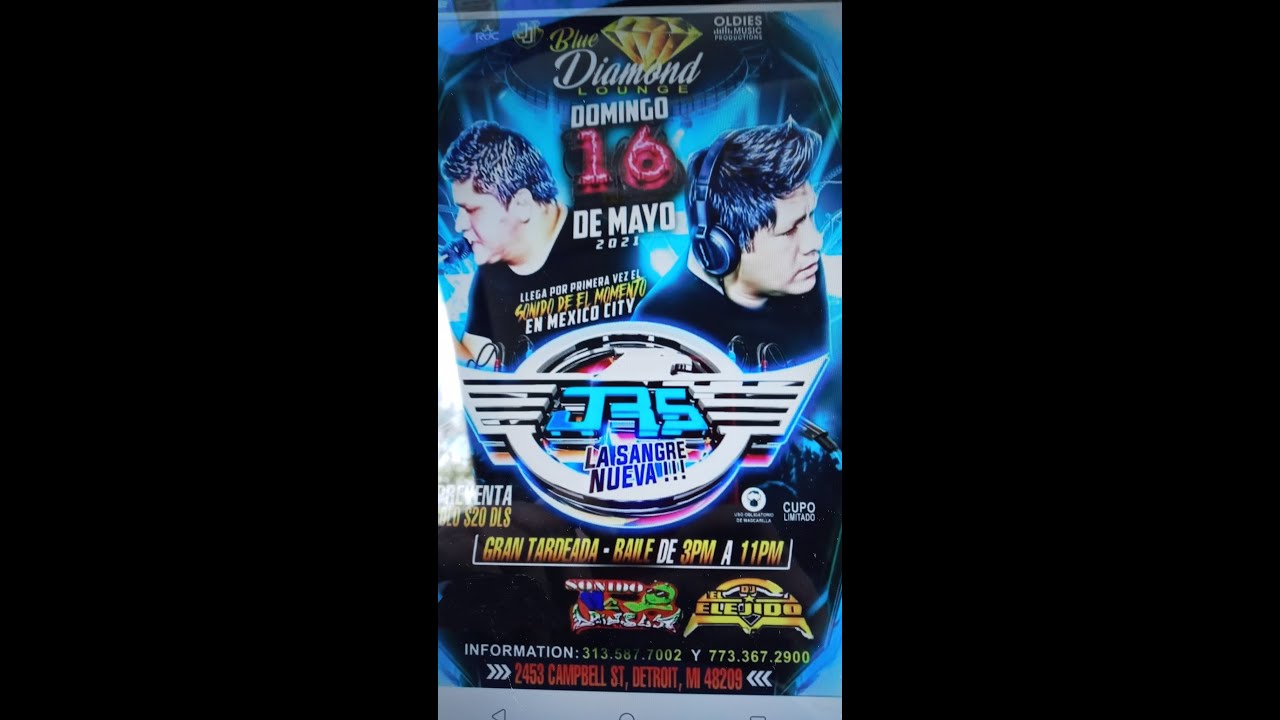 CUMBIA MUJER PROHIBIDA SONIDO LOS (CONDOR) JRs EN BLUE DIAMOND SOUTHWEST DETROIT 2021