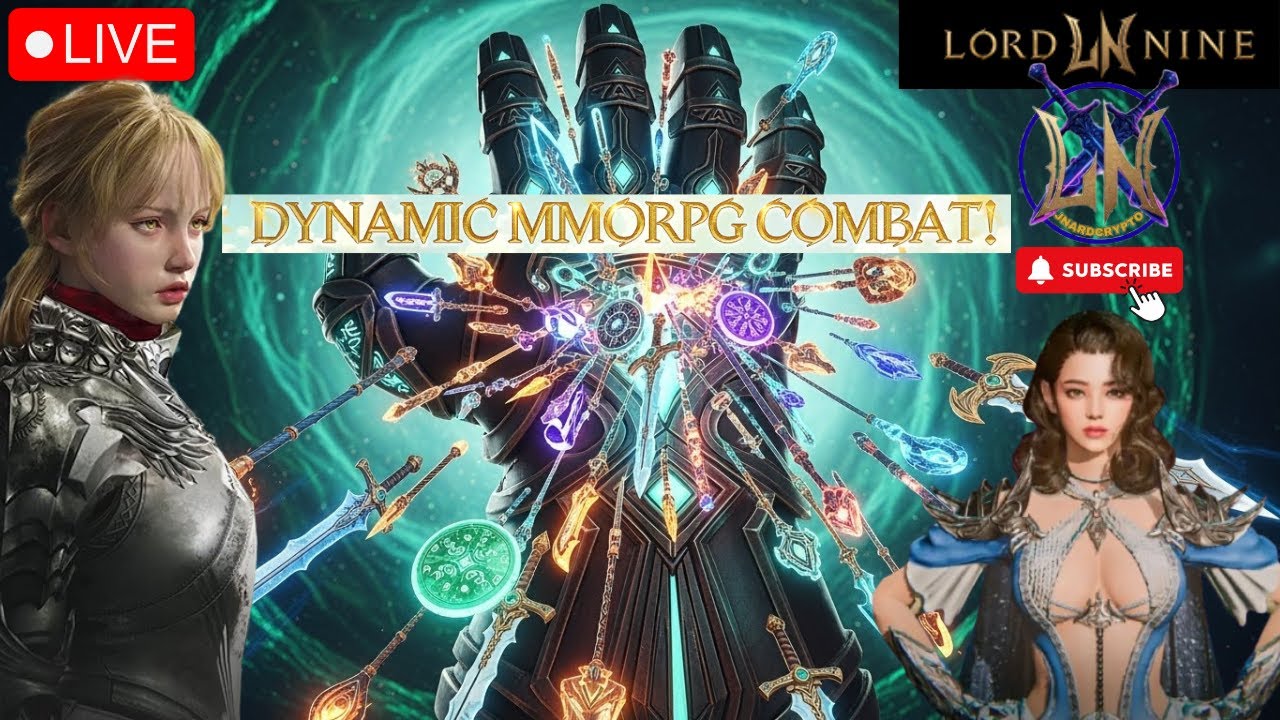 LORDNINE: INFINITE CLASS | BEST DROP ITEM FARMING STRATEGY | DIALY GRIND | BOSS 🔴LIVE