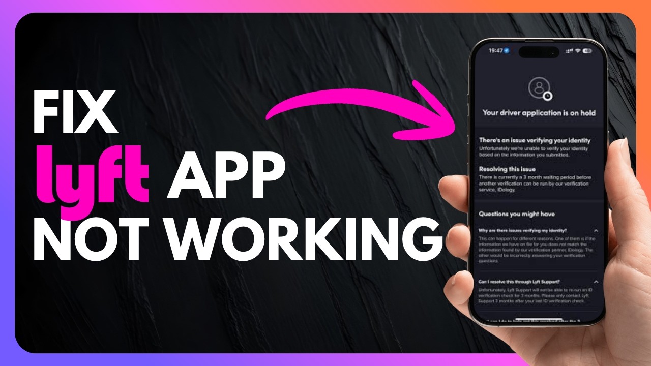 How To Fix Lyft App Not Working Problem (Quick & Easy Solutions) - YouTube